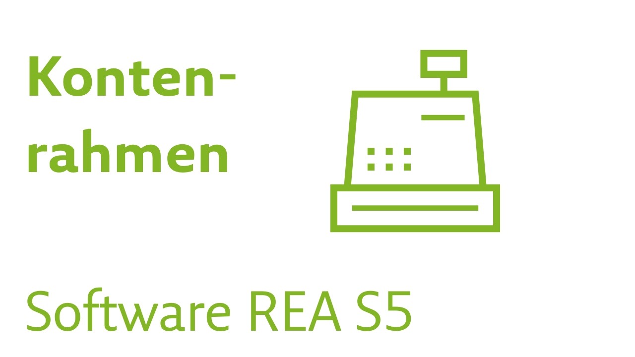 Kontenrahmen REA S5 Kassensoftware