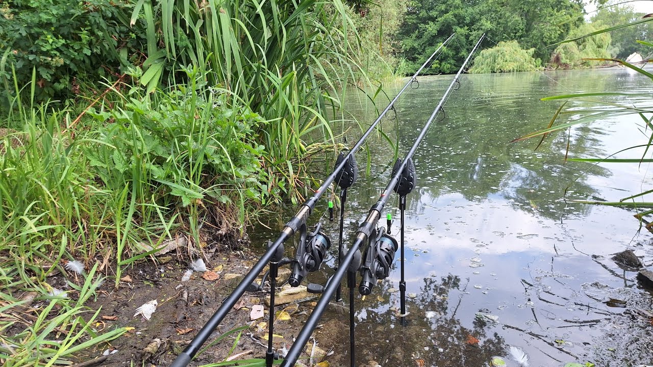 Instant vissen op een groot openbaar water in België