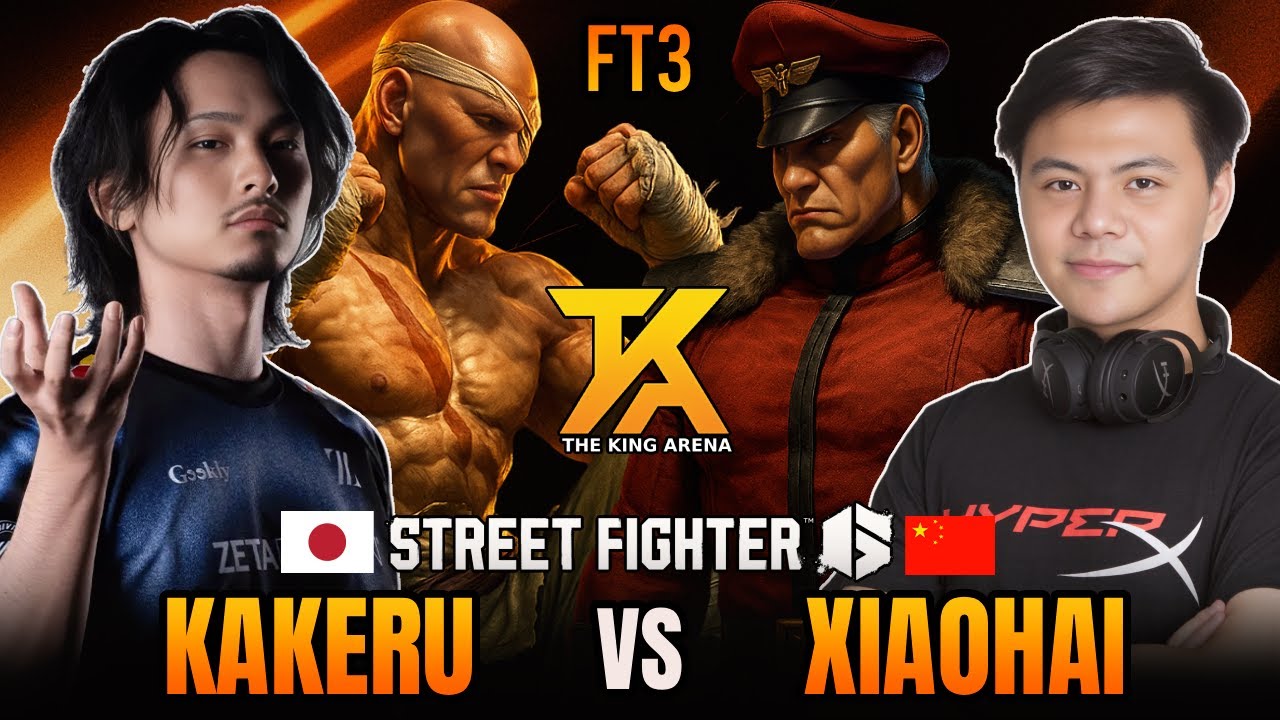 🔥 SF6 ▰ XIAOHAI (M.bison) vs KAKERU (Sagat) ▰ Street Fighter 6 🔥