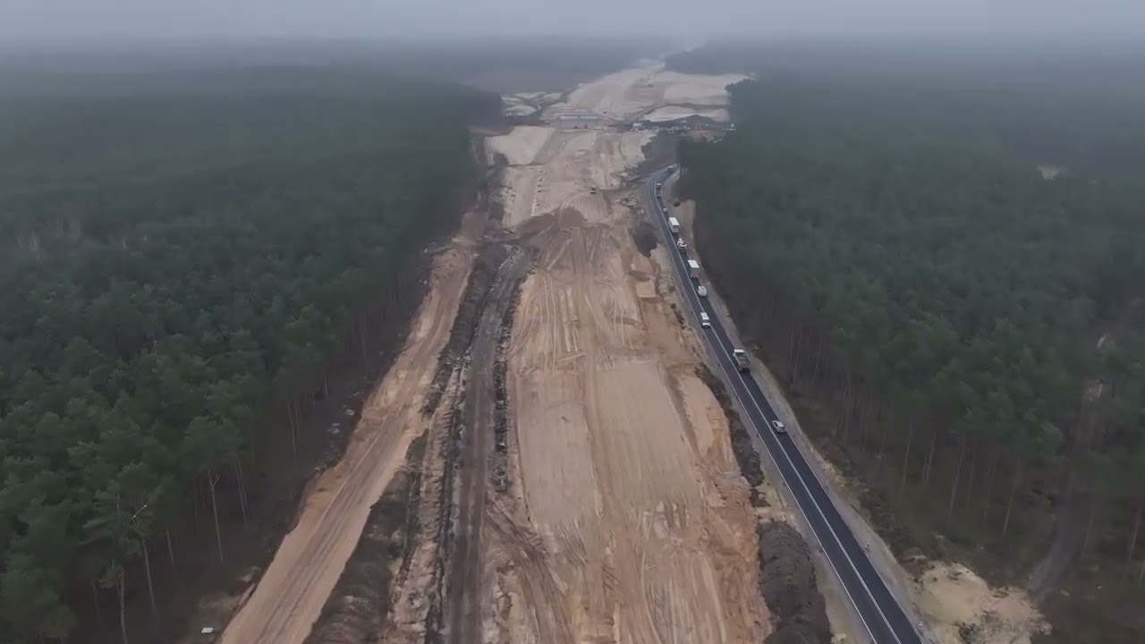 S10 Bydgoszcz-Emilianowo – przelot dronem – grudzień 2025