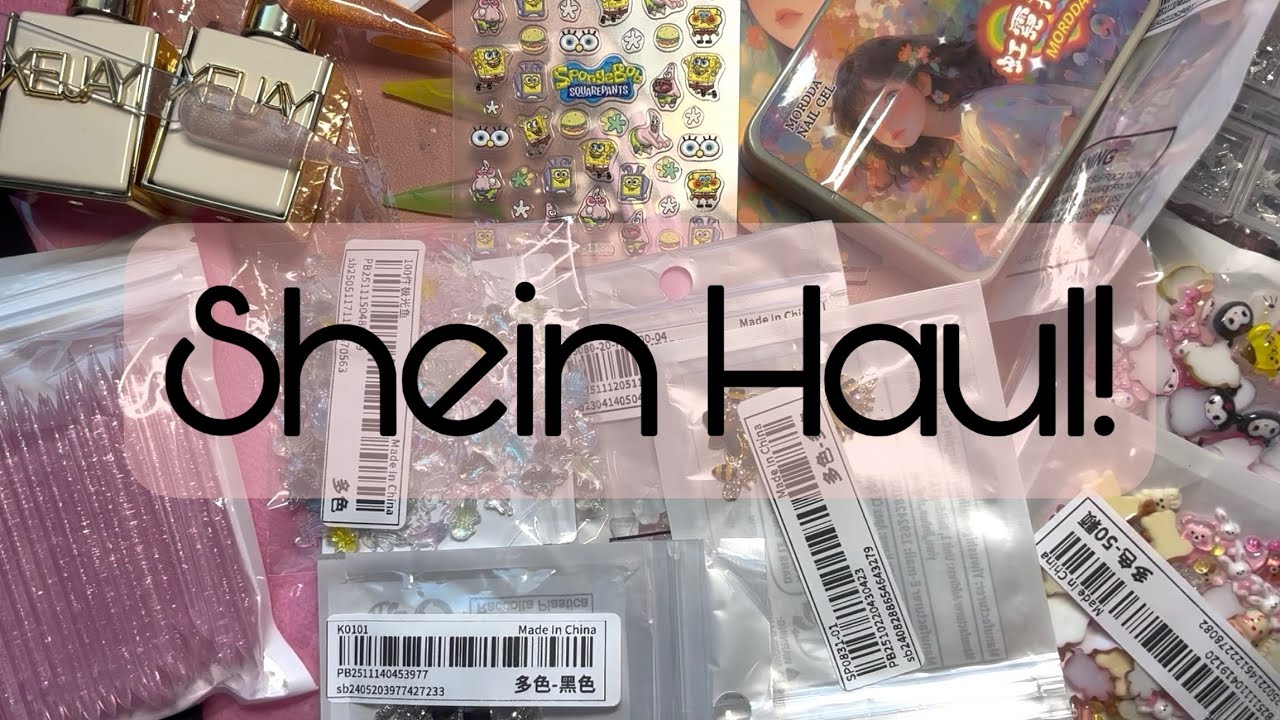 Shein Nail Haul! (ASMR)