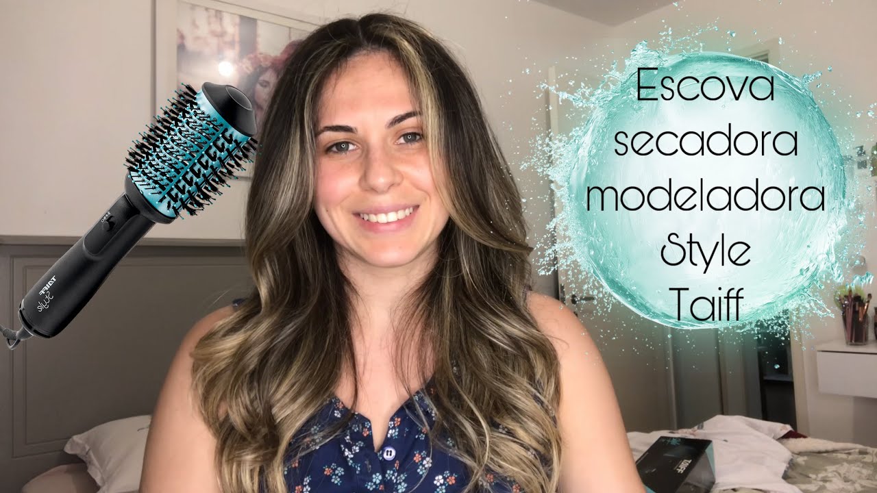 Testando ESCOVA SECADORA MODELADORA da TAIFF