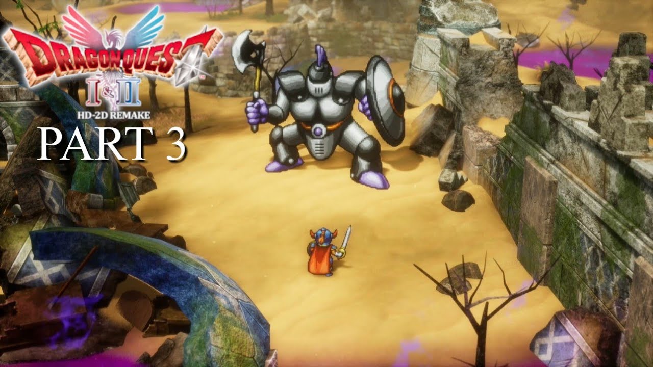 Dragon Quest 1 HD-2D Remake Walkthrough Part 3: Craggy Cave, Robbin' Who?, Late Knight