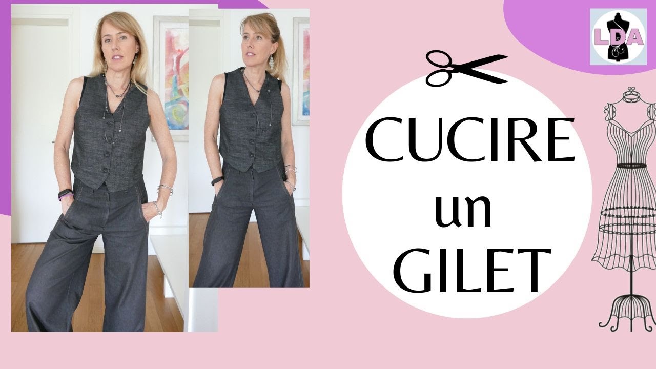 Tutorial su come cucire un Gilet