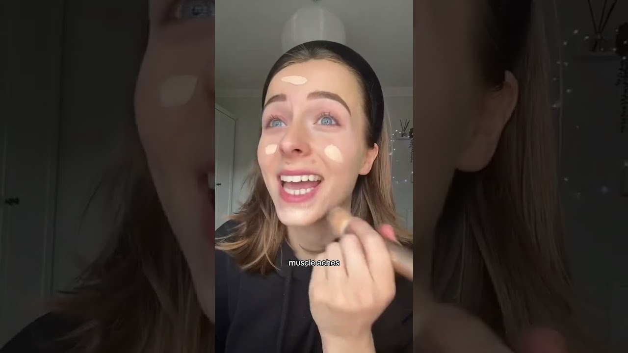 Makeup and talking symptoms #shorts #longcovid #covid