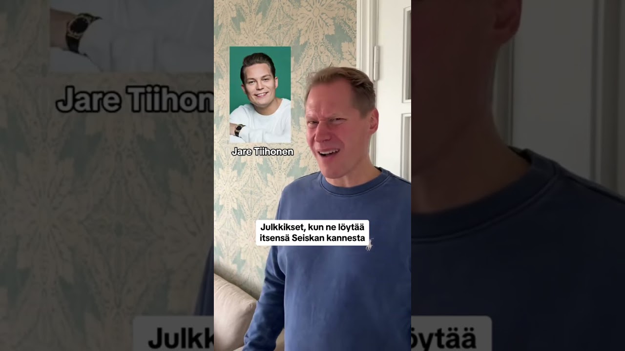 Mit&auml;h&auml;n sit&auml; tuli tehty&auml;? 👀 #imitaatio #julkkikset