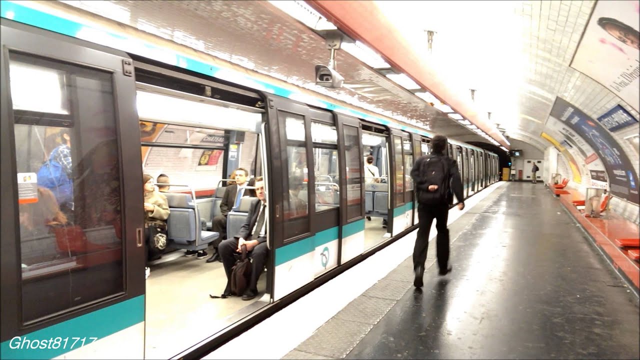 Metro in Paris France - 2014