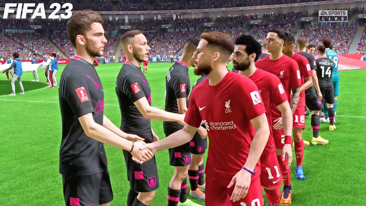 FIFA 23 | Liverpool vs Burnley - The Emirates FA Cup - PS5 Full Match & Gameplay