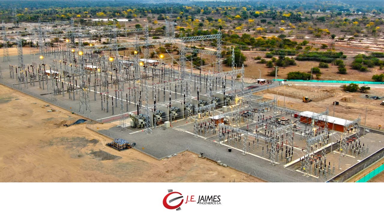 Subestaciones La Loma 500kV/110kV/ J.E. Jaimes Ingenieros S.A.