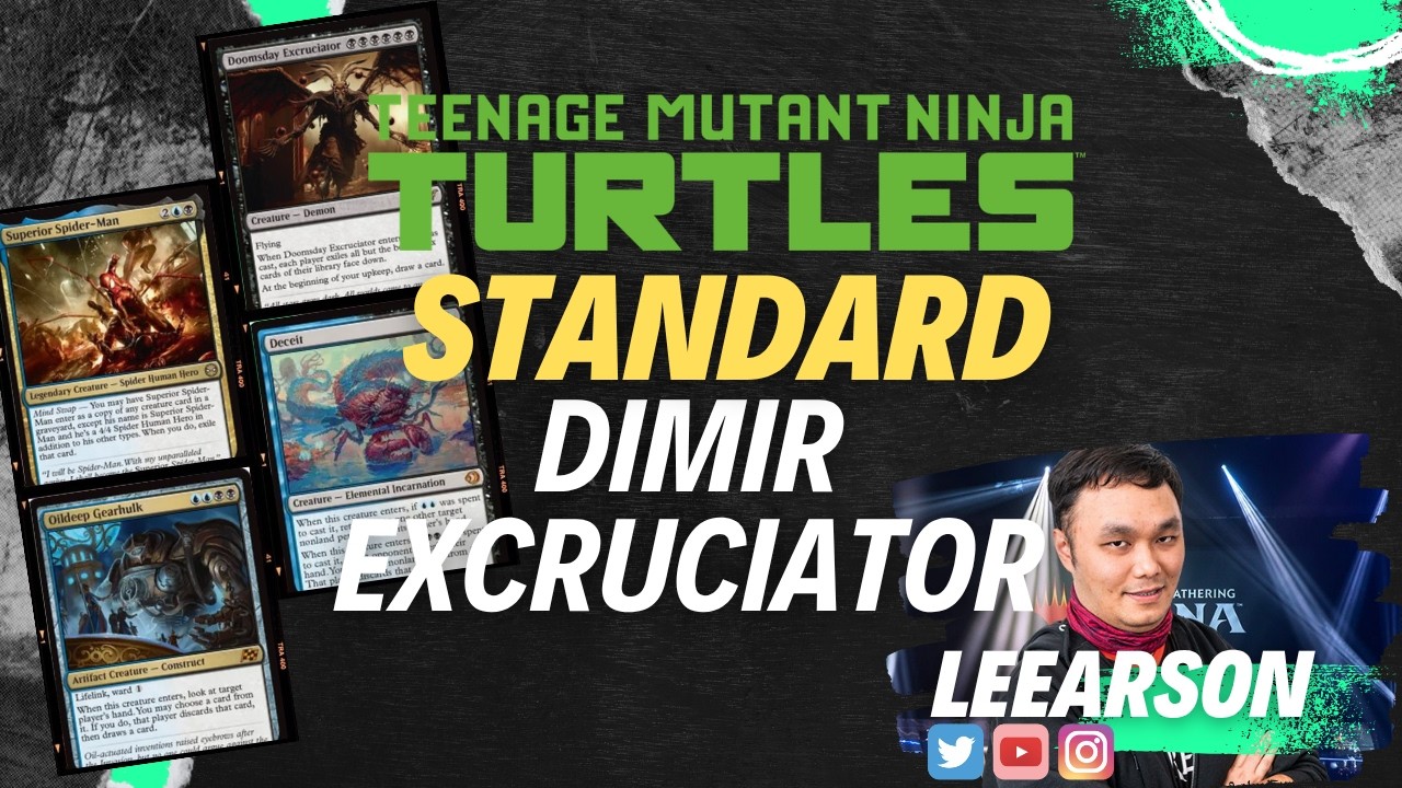 Winning the Regional Championship with Dimir Excruciator | TMNT Standard
