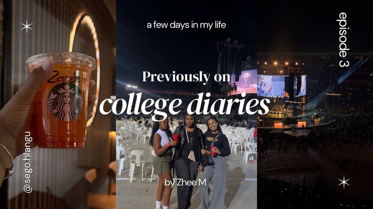 College Diaries | short “recap” of 2025 | concert | grocery shopping | Starbucks stop | Church ￼