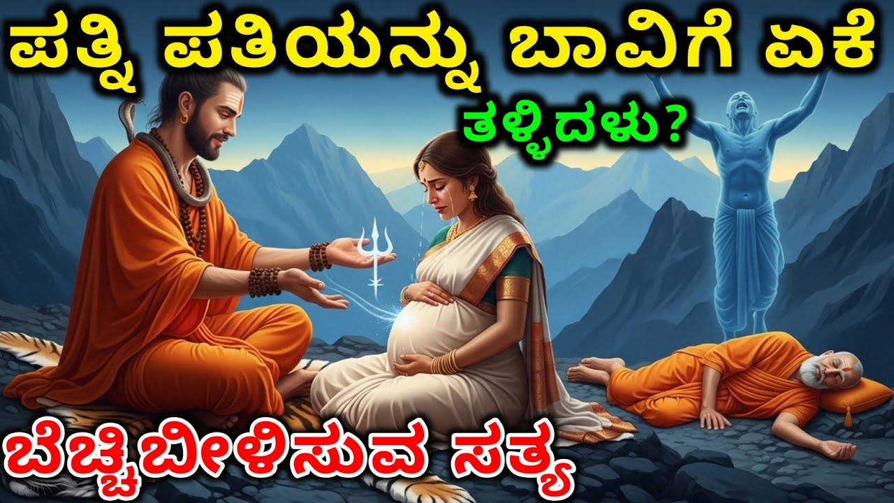 ಪತ್ನಿ ಪತಿಯನ್ನು ಬಾವಿಗೆ ಏಕೆ ತಳ್ಳಿದಳು? ಬೆಚ್ಚಿಬೀಳಿಸುವ ಸತ್ಯ | Kannada story | motivational story kannada