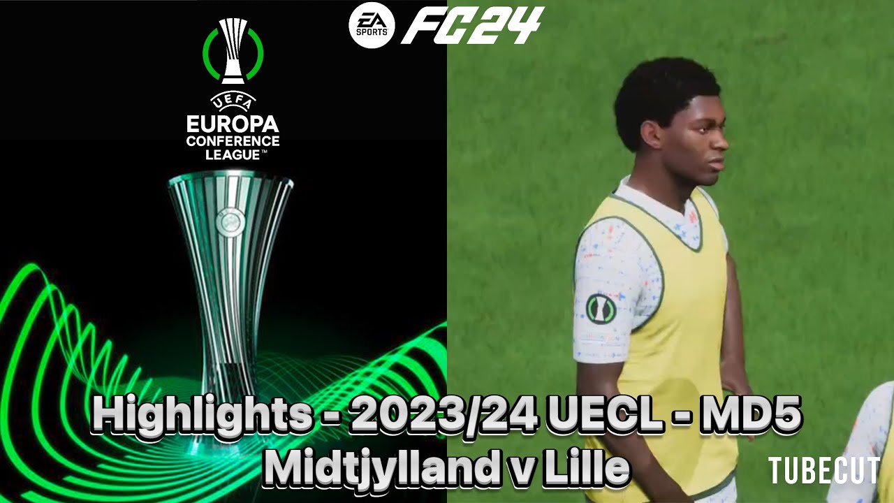 EA Sports FC 24 - UECL - Lille - MD5 - Midtjylland v Lille