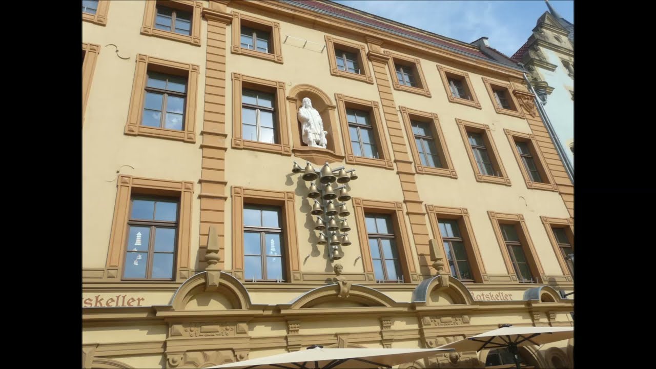 Glockenspiel Gotha (GTH) Innungshalle - Volkslieder-Potpourri um 16.55 Uhr
