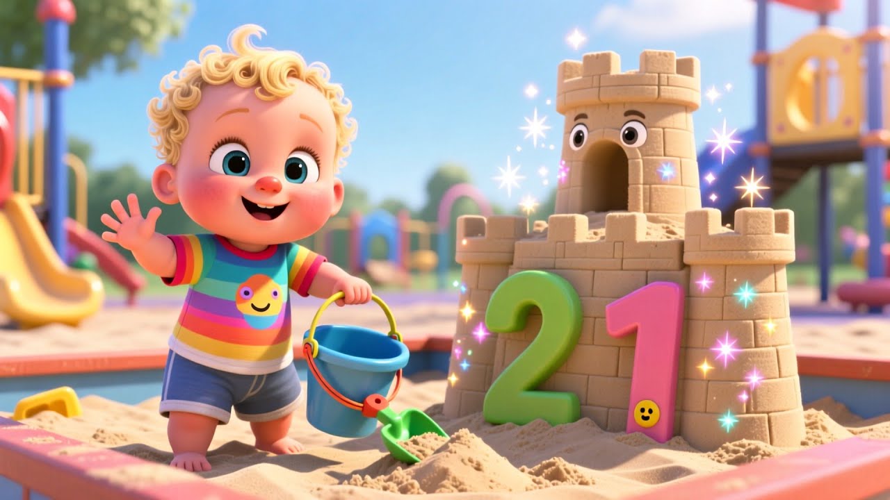 Sandbox Learning Joy 🏖️🎵 Fun Learning & Play Song for Kids | Toddler ABC & Numbers