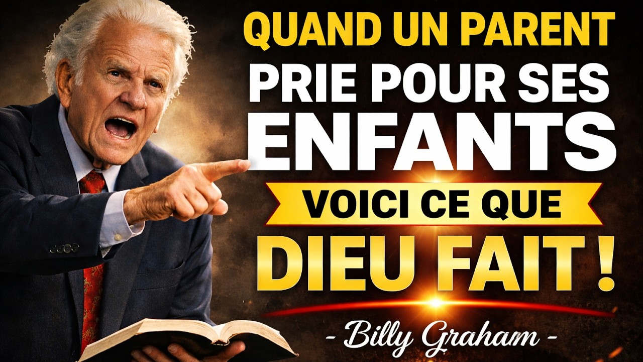 LE POUVOIR SPIRITUEL d’un PARENT CHRÉTIEN qui PRIE chaque jour pour ses ENFANTS – Billy Graham