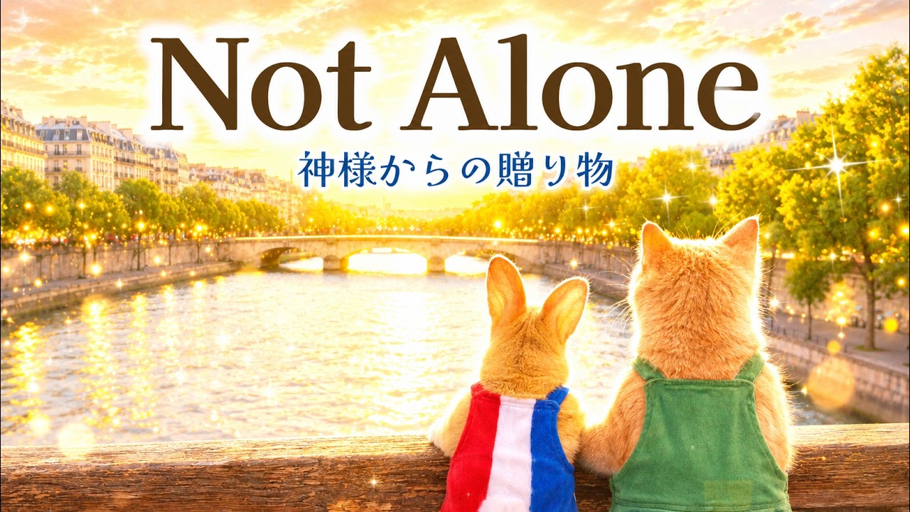 うさぎと猫の物語 神様からの贈り物 Bunny and a Cat