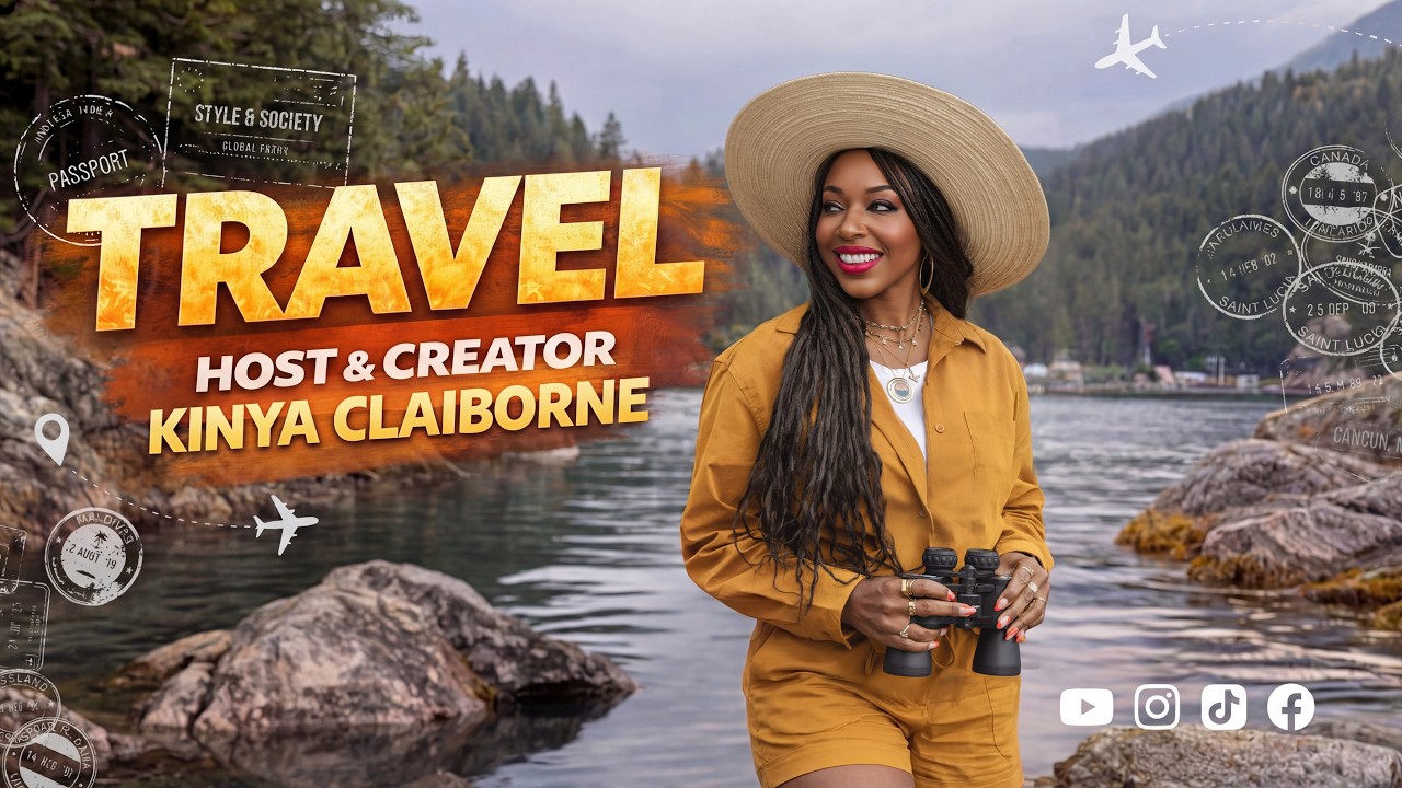 Travel TV Host & Luxury Travel Creator | Kinya Claiborne