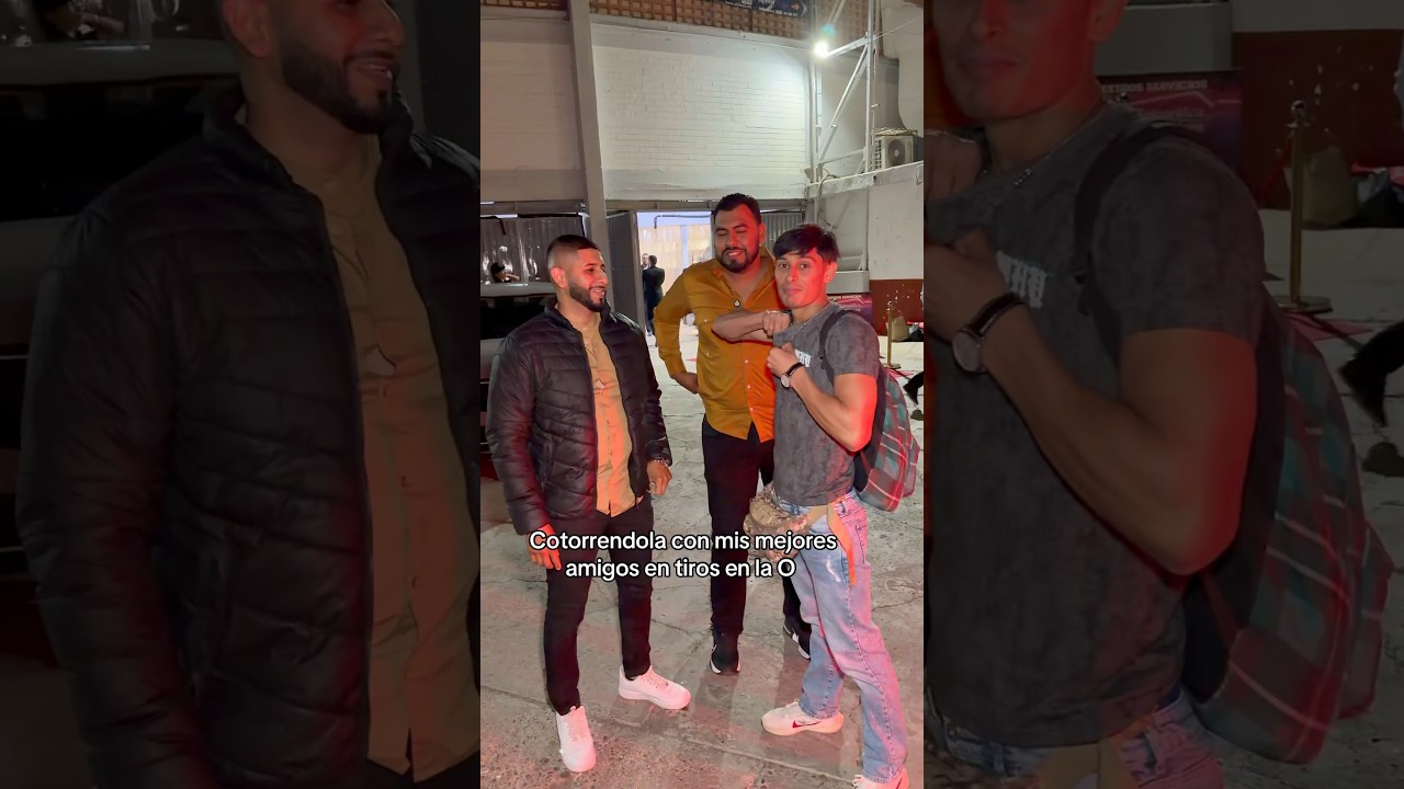 Cotorrendola con mis mejores amigos en tiros en la O