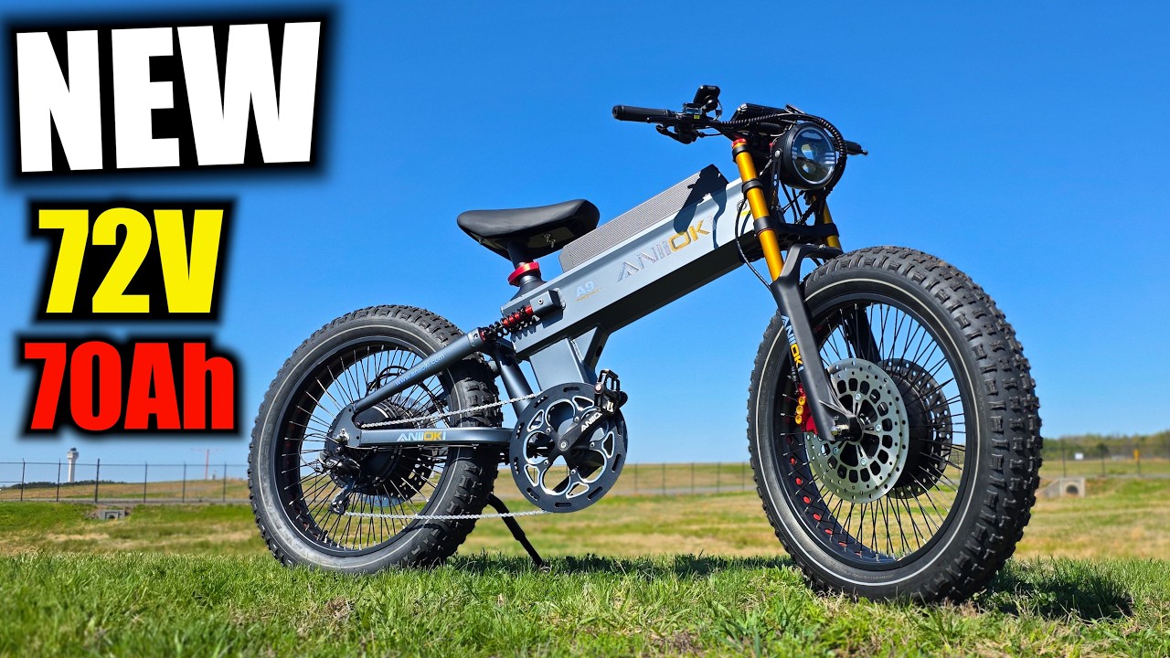 Самый большой электровелосипед в истории &mdash; обзор Aniioki A9 Pro Max GT Dual Motor 72 Volt 70Ah 20...