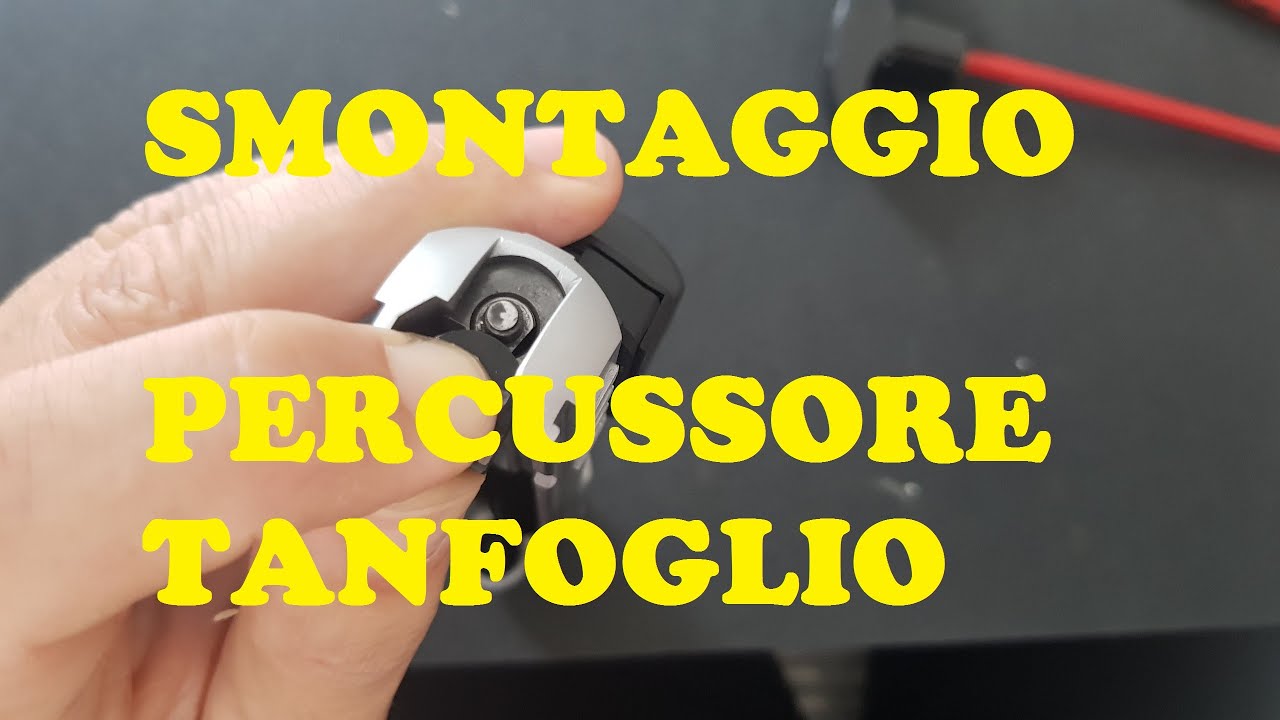 smontaggio/montaggio percussore Tanfoglio.