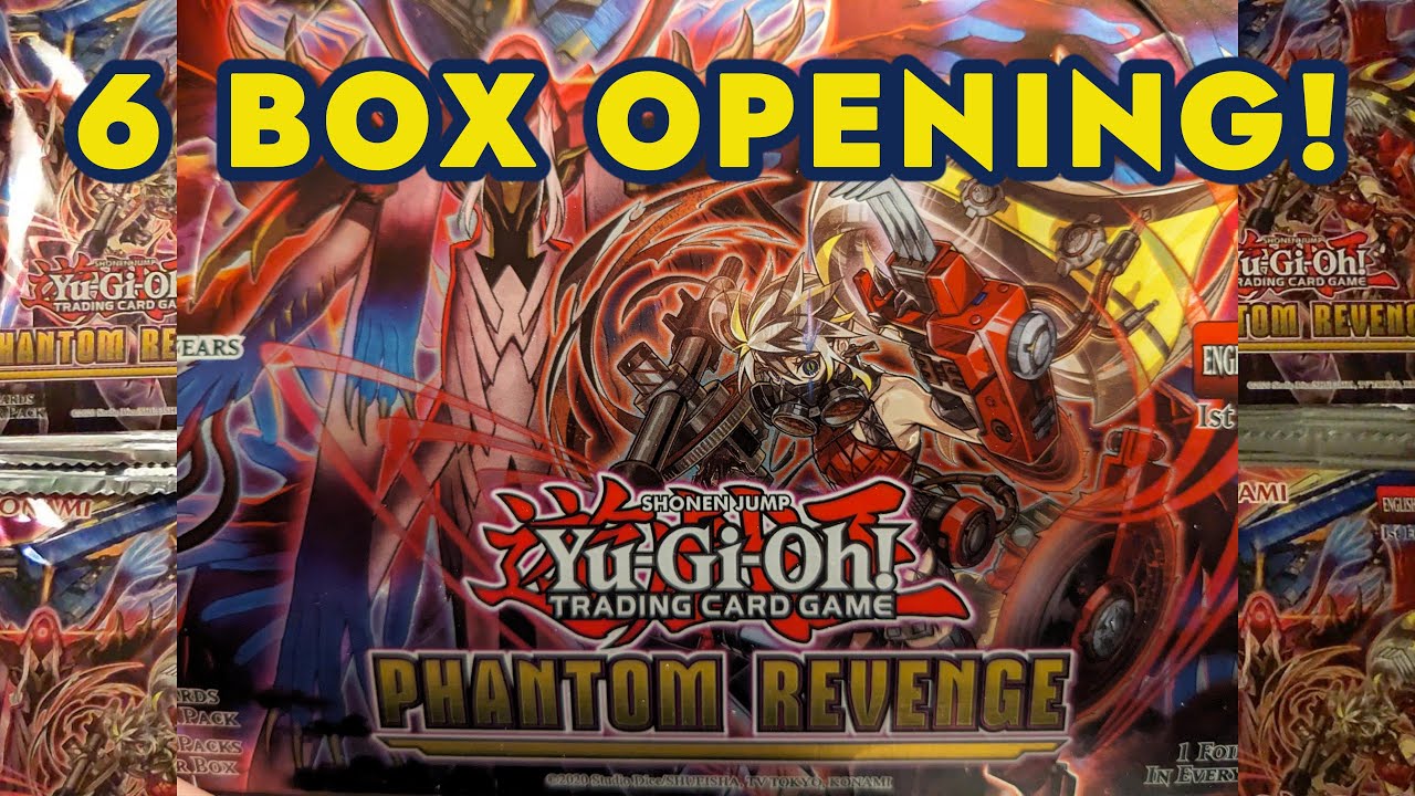 Yu-Gi-Oh! Phantom Revenge Booster Box Opening! Great Pulls!