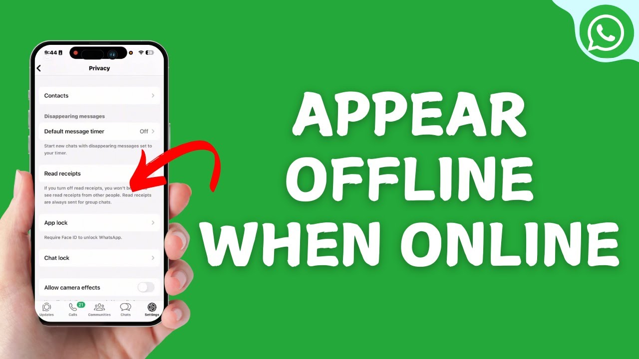 How to Appear Offline on WhatsApp even when Online