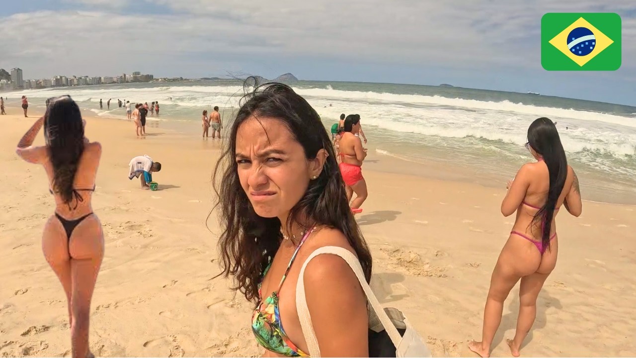 ПРОБЛЕМЫ РЕВНОСТИ НА ПЛЯЖЕ КОПАКАБАНЫ 🇧🇷