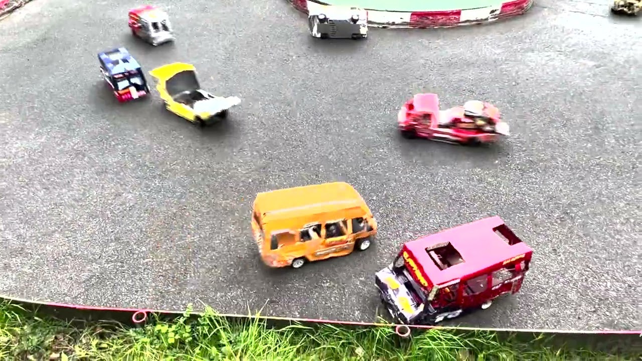 Hooked racing RC Van bangers