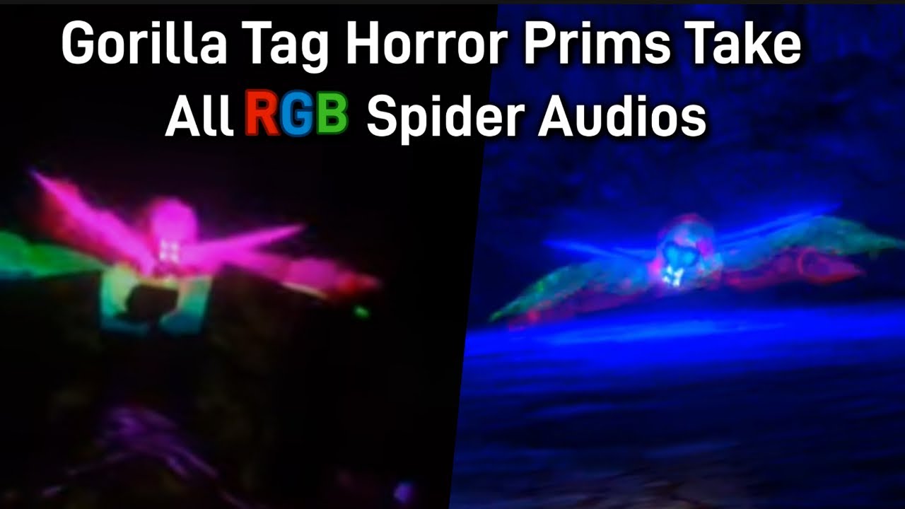 RGB Spider Audios [Gorilla Tag Horror Prims Take]