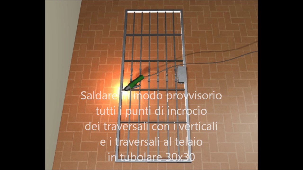 Filmato assemblaggio cancelletto porta