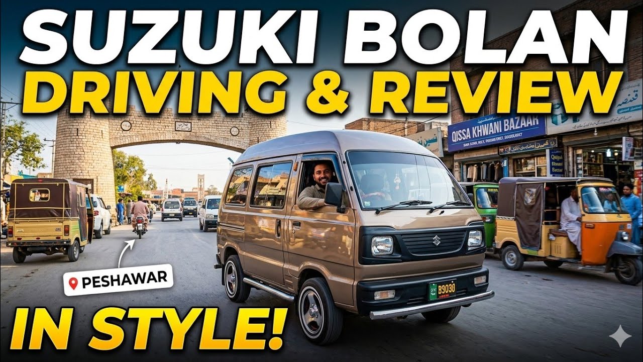 Driving Suzuki Bolan 800cc – Real Road Experience POV DRIVE