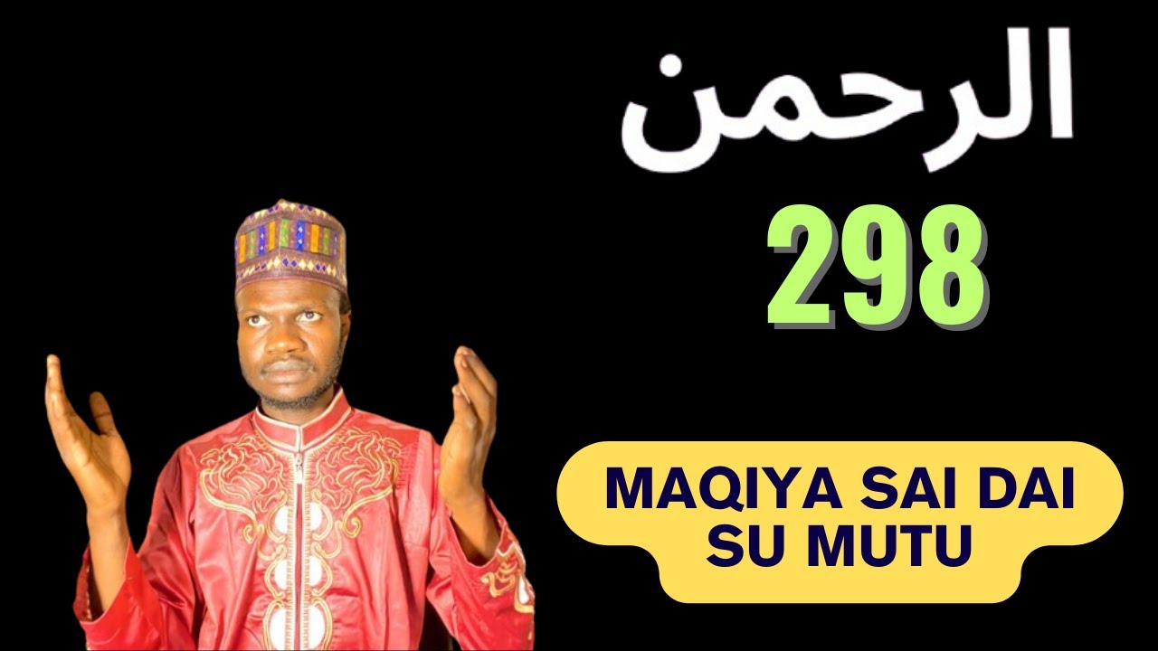 🔥 MAQIYA SAI DAI SU MUTU 🔥 AMMA ZAKA CIGABA A RAYUWA INSHA ALLAH