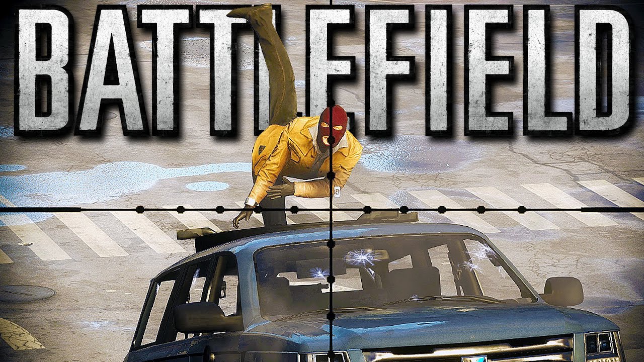 Battlefield Funny Moments - Police Officers, Bike Glitch Game, Death by Trees, and More!