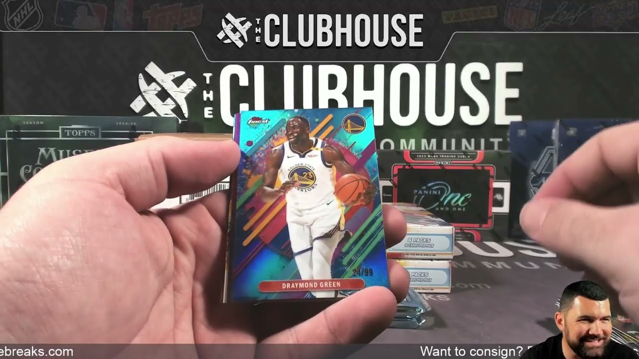 Коллекционная баскетбольная коллекция Topps Finest 2025-26, половина коробки, выберите свою коман...