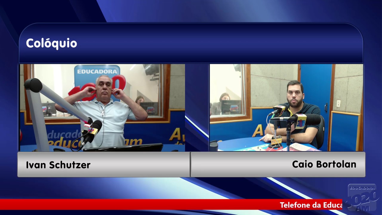 Colóquio Ivan Schutzer e Caio Bortolan (18/04/17)