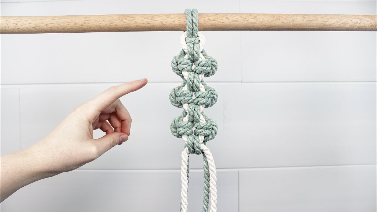 Aztec Sun Bar | MACRAME KNOT TUTORIAL
