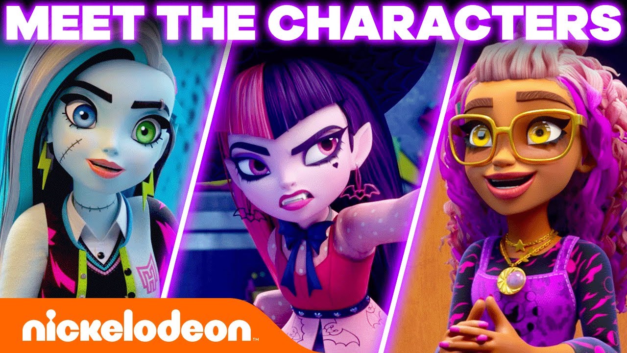 Meet Every Character In NEW Monster High Animated Series! | Nickelodeon