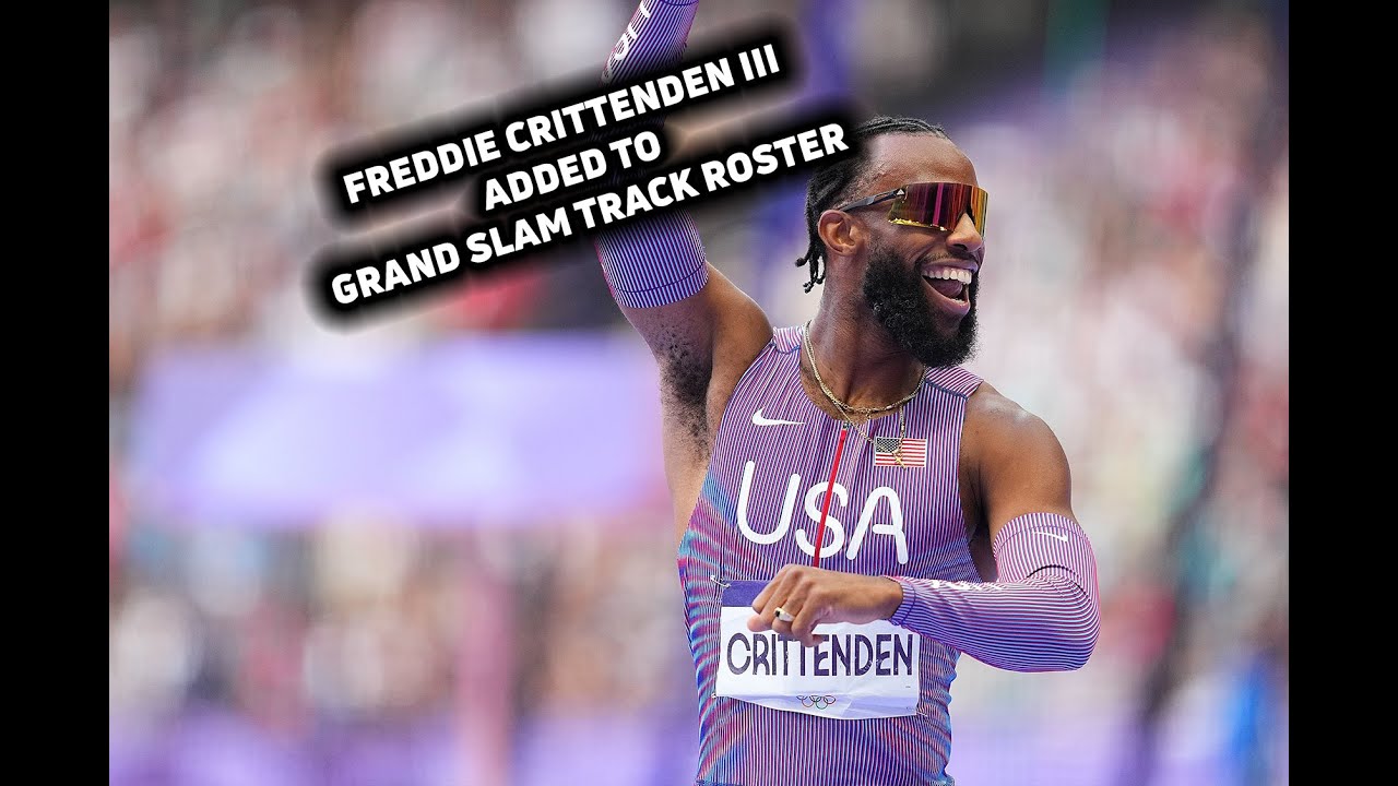 Freddie Crittenden III Joins the Grand Slam Track Roster