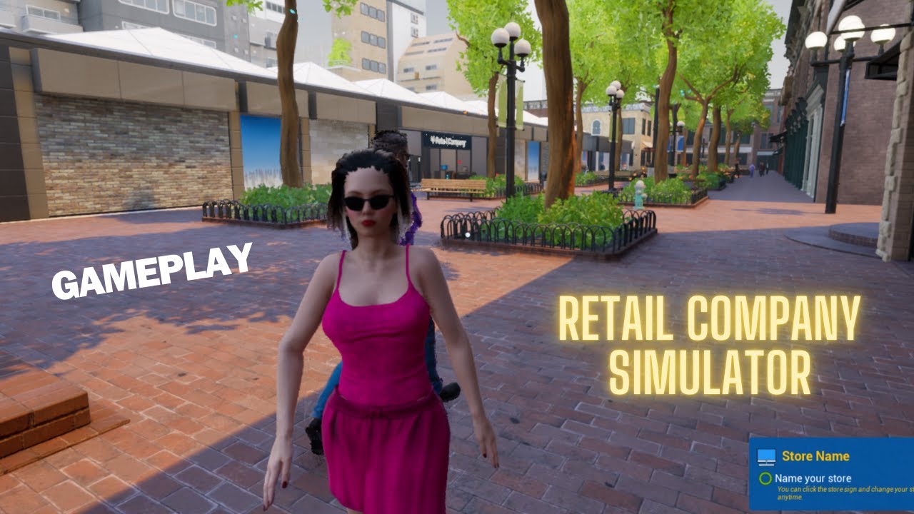 Retail Company Simulator Gameplay (Walkthrough) | Running a Store Business (PC)
