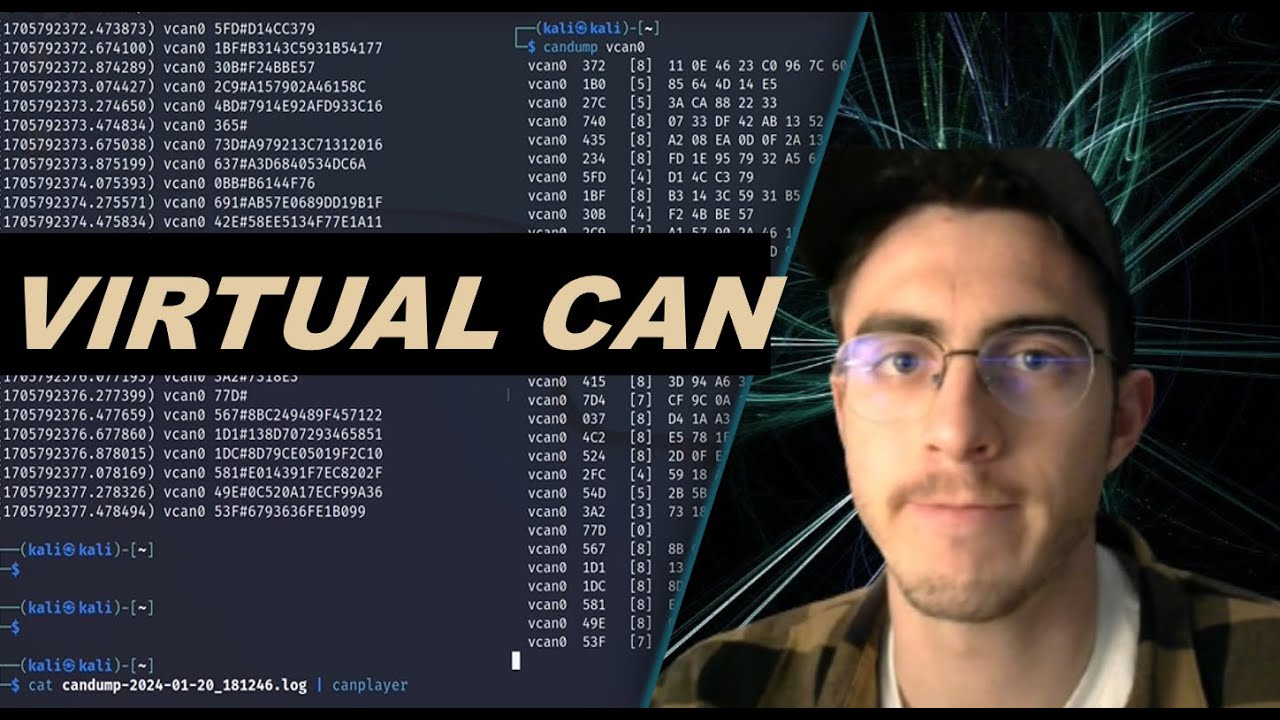 CAN-utils через VCAN | Учебное пособие по виртуальному интерфейсу CAN | Linux SocketCAN
