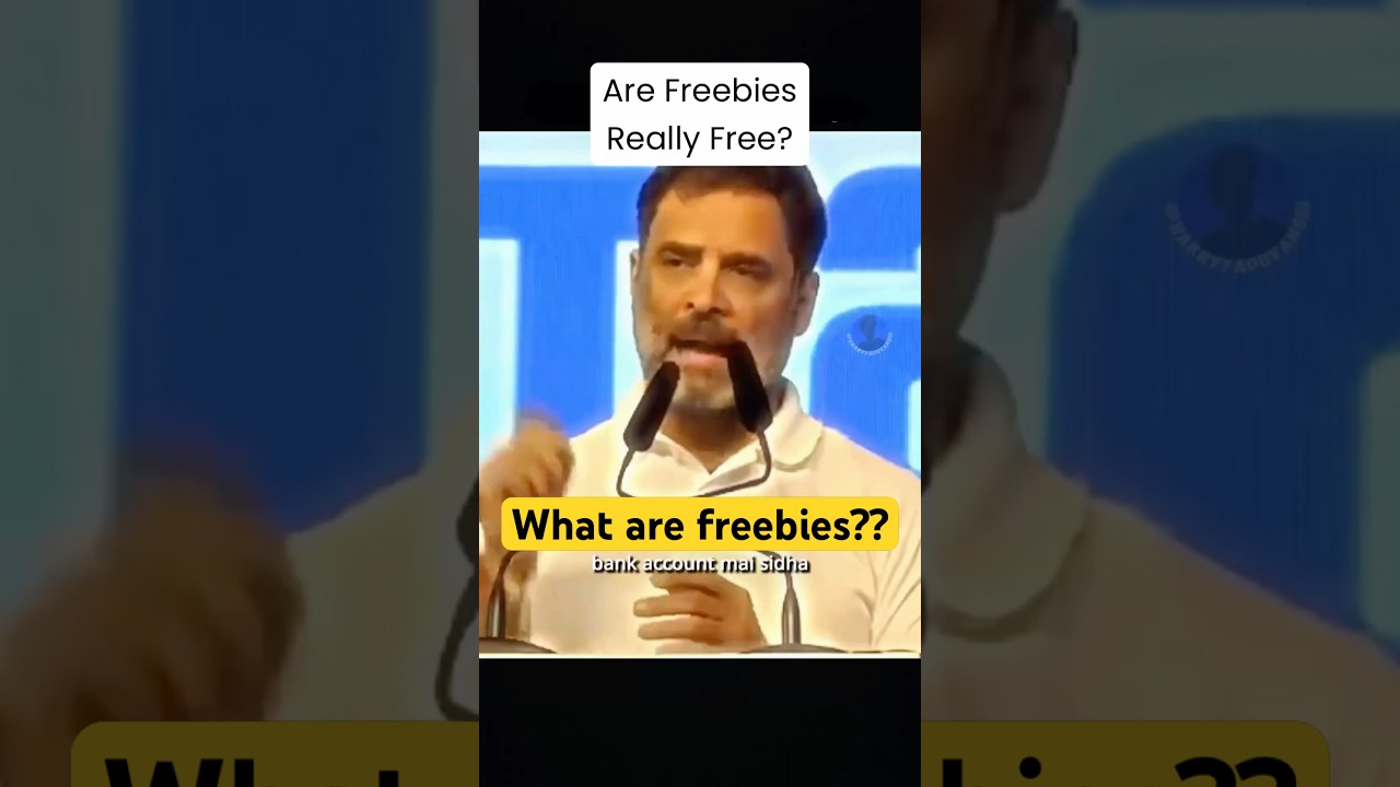 Are Freebies really free?? #india #freebies #government #fyp #explore #election #tax #currentaffairs