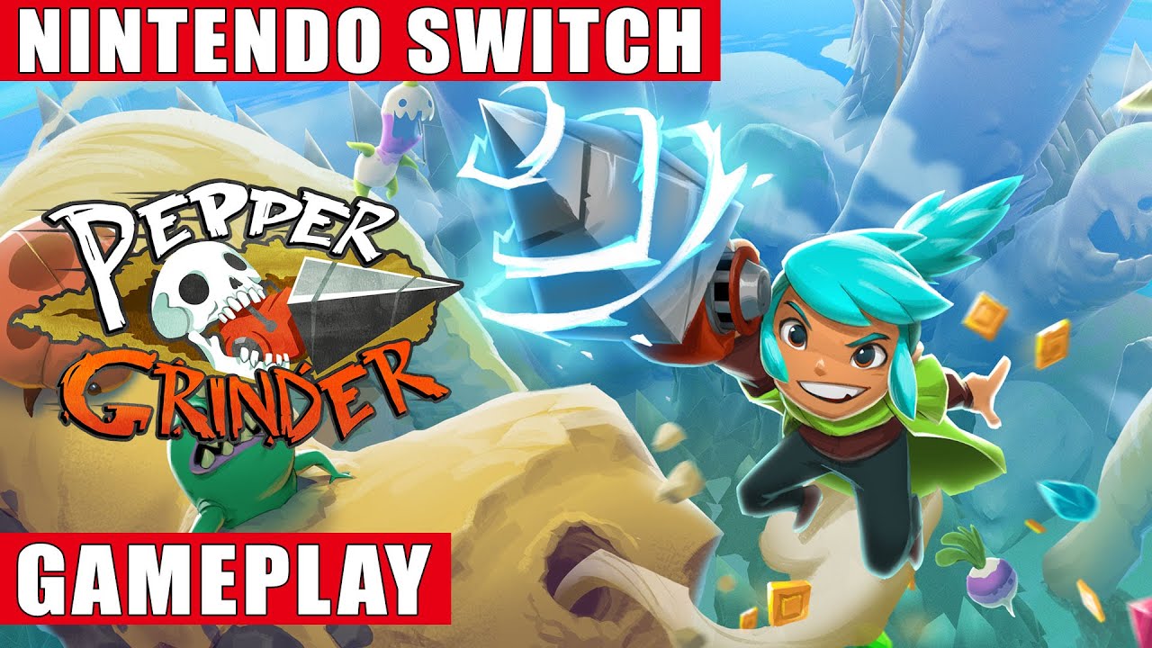 Pepper Grinder Nintendo Switch Gameplay