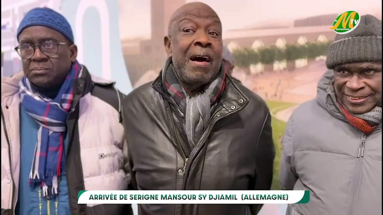 Arrivée de Serigne Mansour SY Djiamil en Allemagne (GAMOU AHIBA'OU SEYDI DJAMIL 2025)