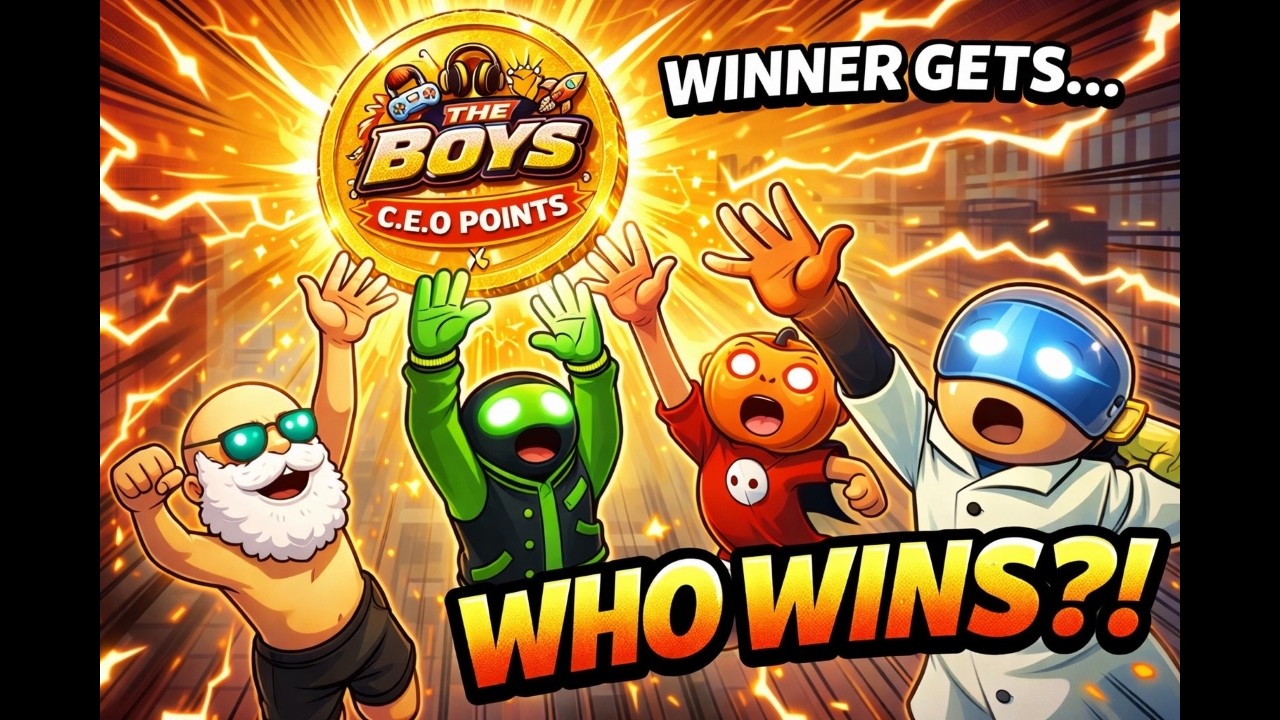 THE BOYS: ANYTHING FOR THE C.E.O POINTS!!!