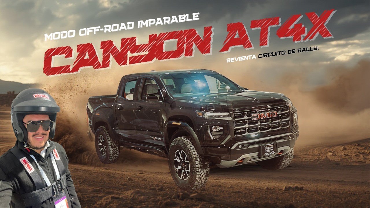 GMC Canyon AT4X en Circuito Off-Road | Prueba de Manejo Profesional