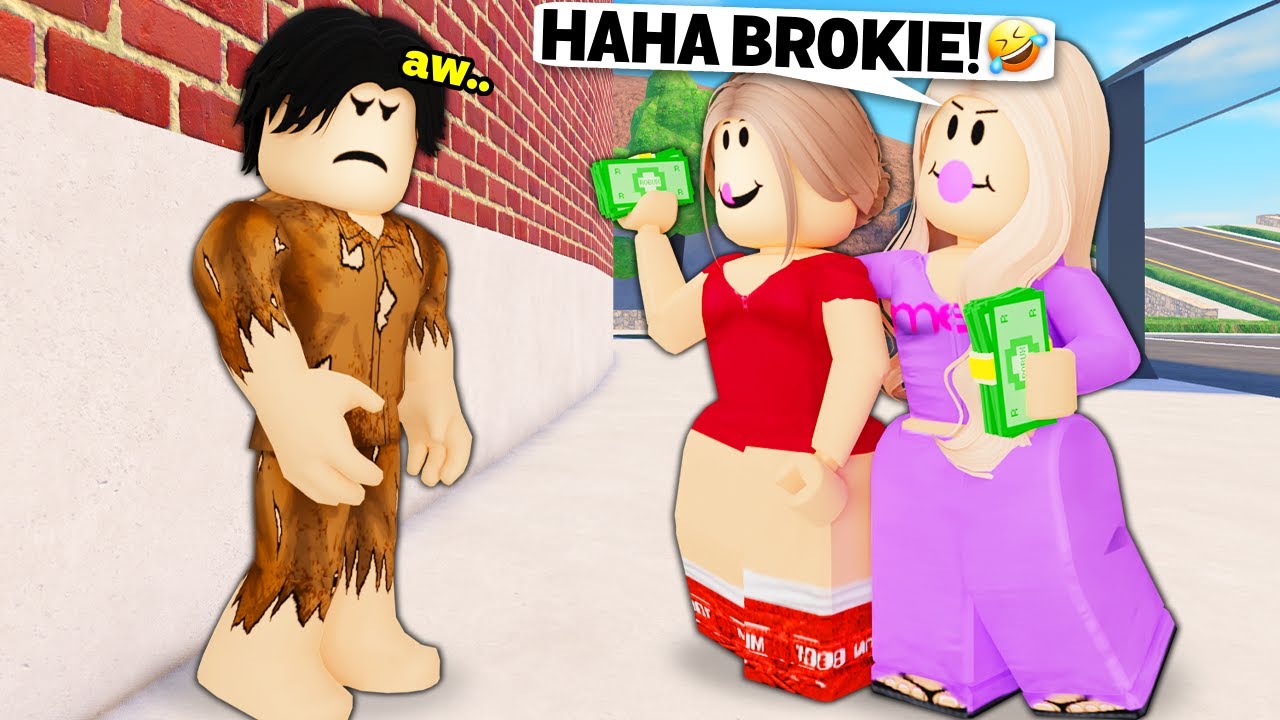 БОГАТЫЕ ДЕВУШКИ ИЗДЕВАЮТСЯ над ПОДДЕЛЬНЫМ БЕДНЫМ ПАРНЕМ в Roblox Snapchat!