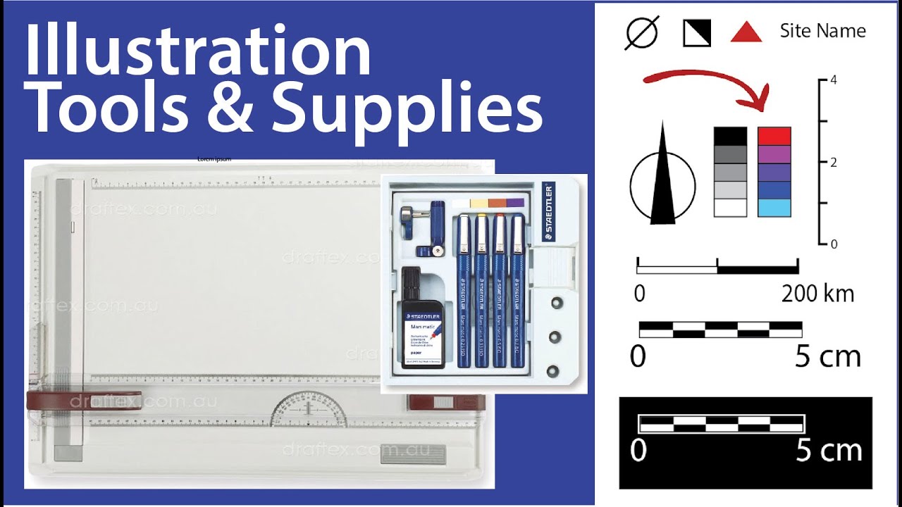 Archaeological Illustration - Tools & Supplies