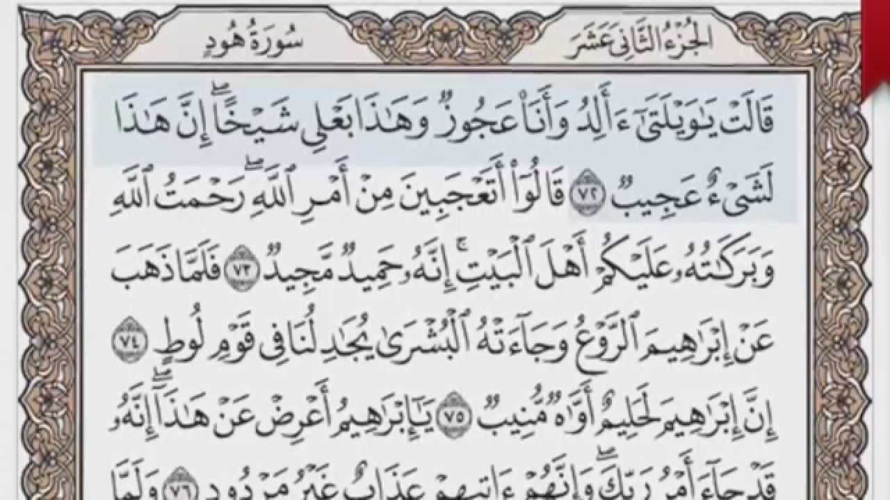 القرآن الكريم بالصفحات صوت وصورة ص/ 230 الشيخ محمود خليل الحصري بمد المنفصل