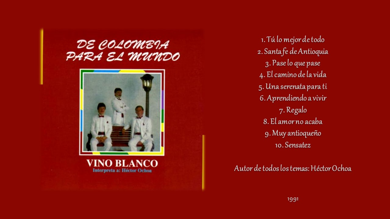 Trío Vino Blanco - De Colombia para el mundo
